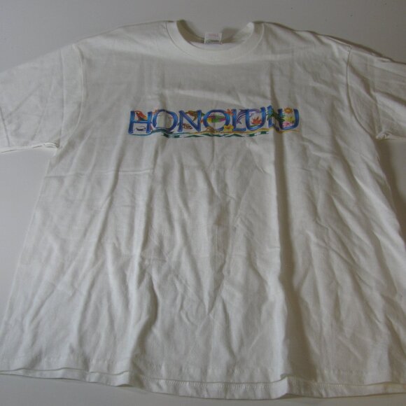 Honolulu HEAVY T-SHIRT XL Extra Large - Picture 1 of 4